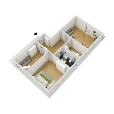 Ferienwohnung Wanderlust Apartamento